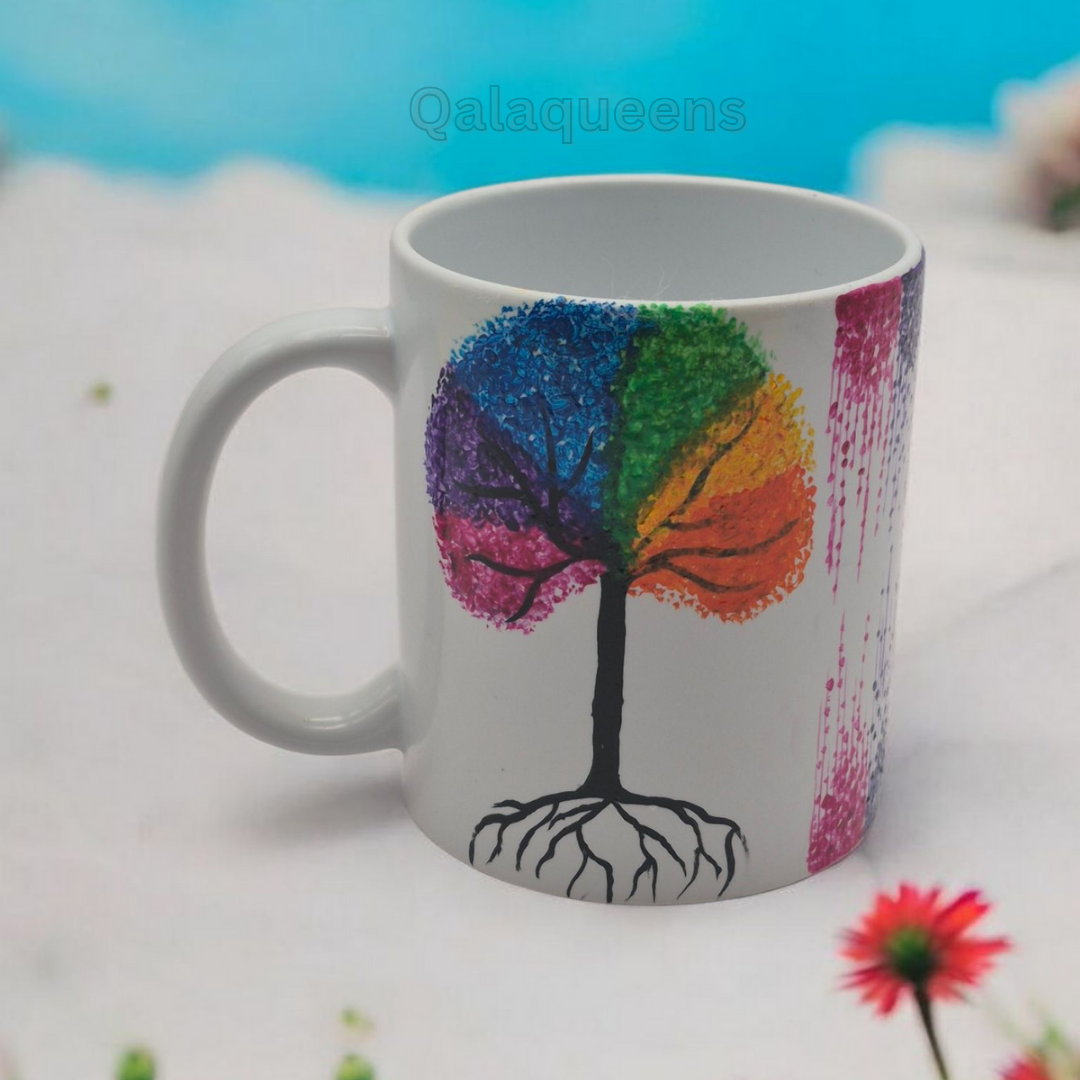 Colorful Tree Mug