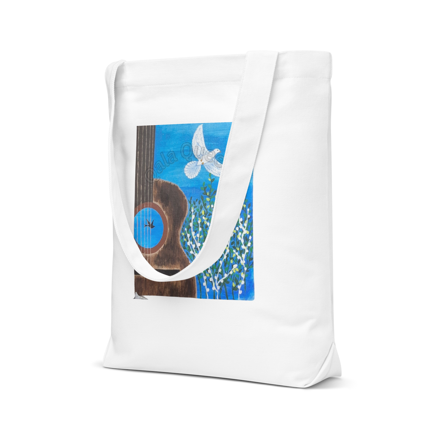 "The Cage of Music, the Wings of Air" Tote Bag