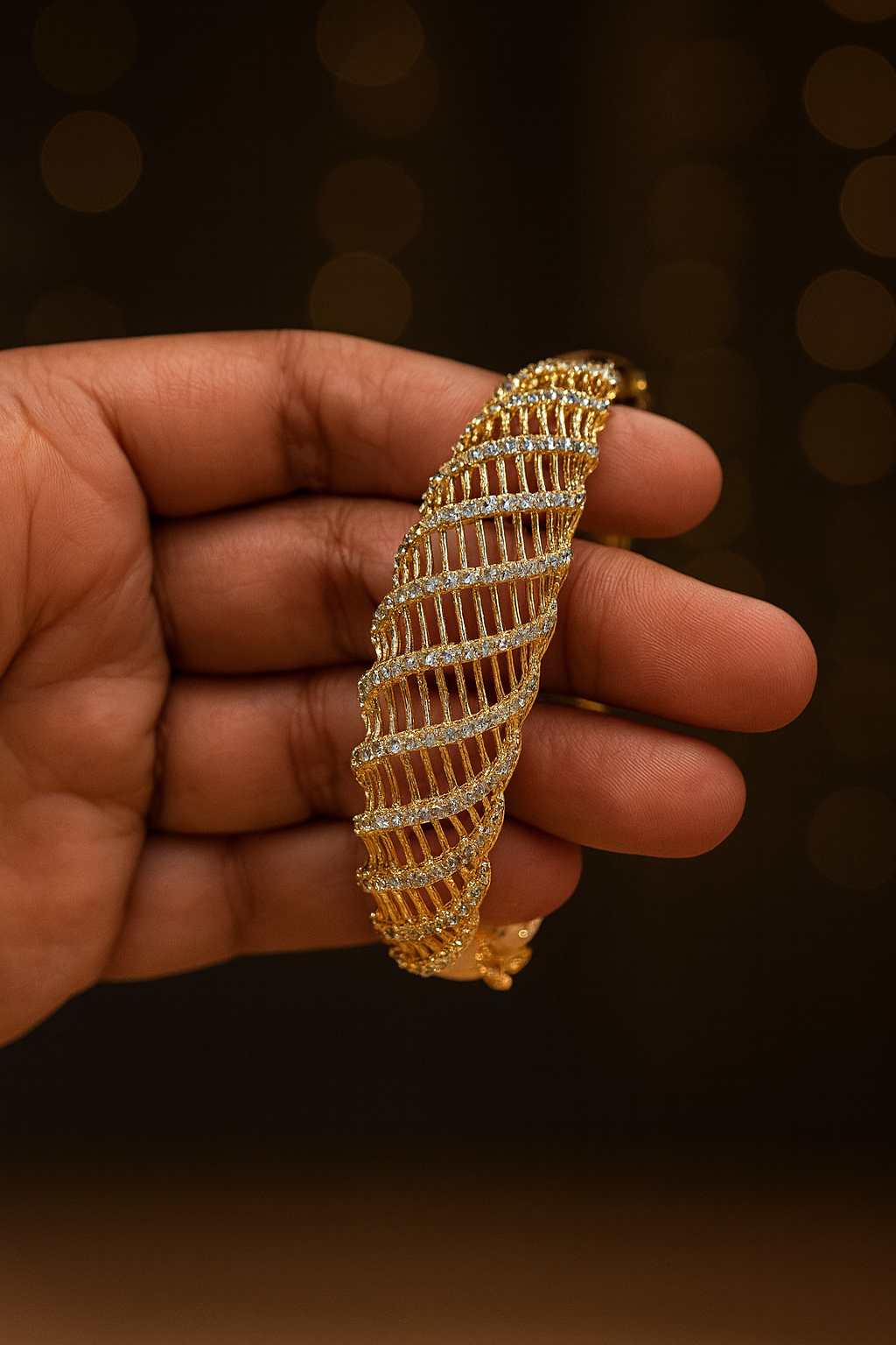Gold openable kada