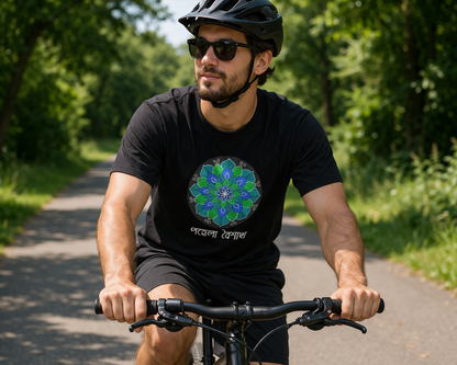 Celestial Bloom | Mandala Print T-Shirt for Men & Women | Trendy Boho Graphic Tee