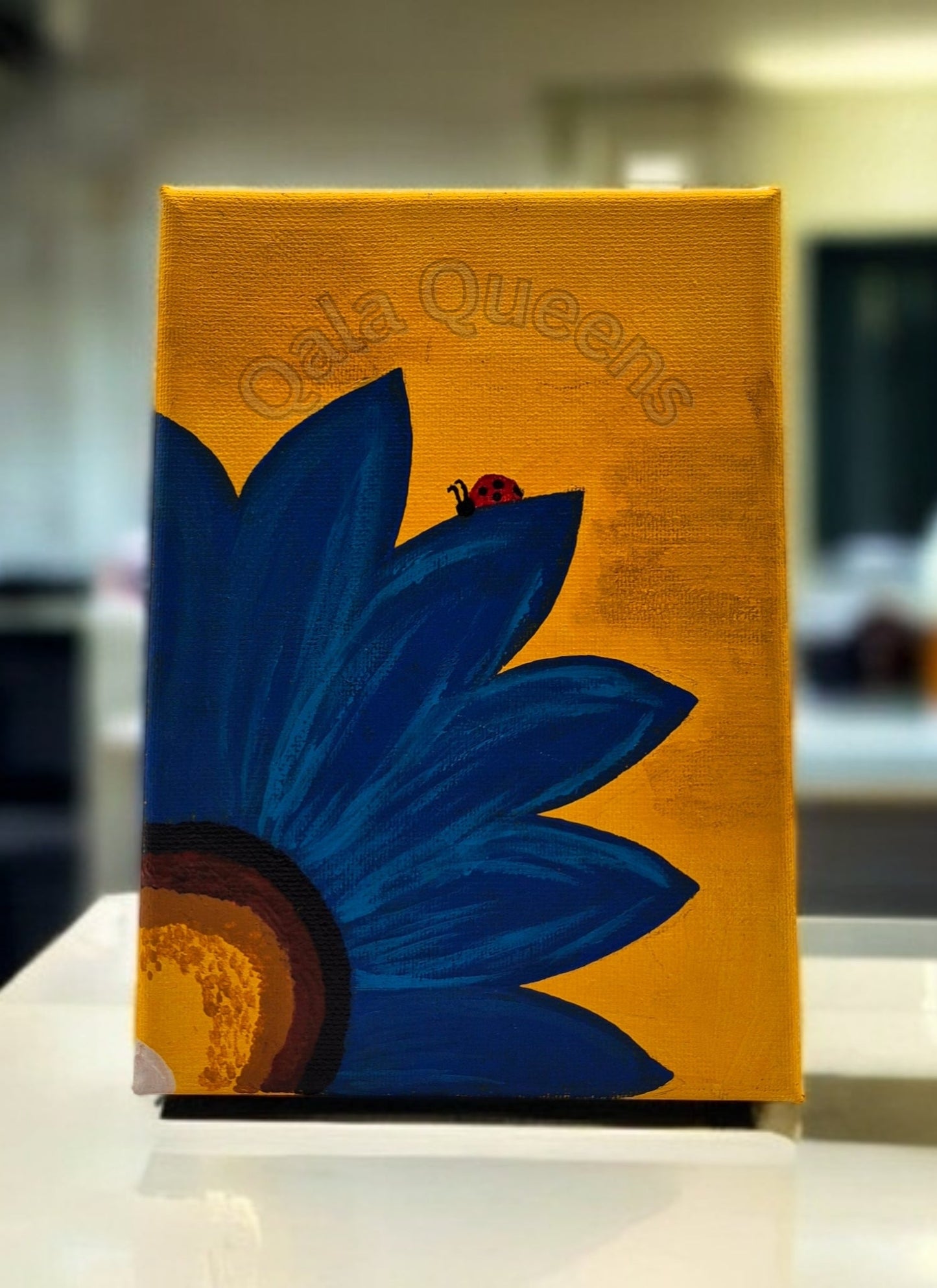 "Incomplete Yet Beautiful" Canvas Paining