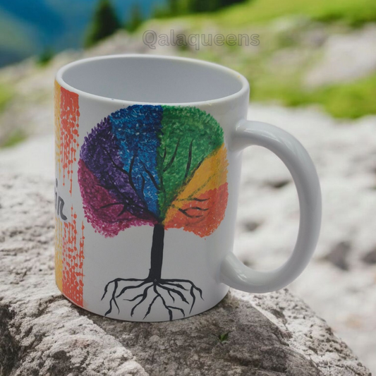 Colorful Tree Mug