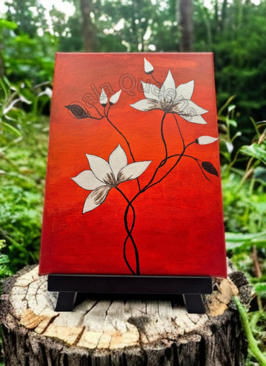 "Twilight Pearls" Canvas Paining