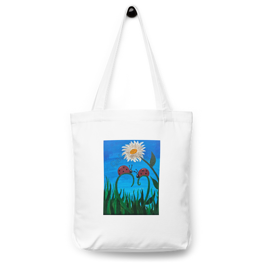 "Love in the Garden" Tote Bag