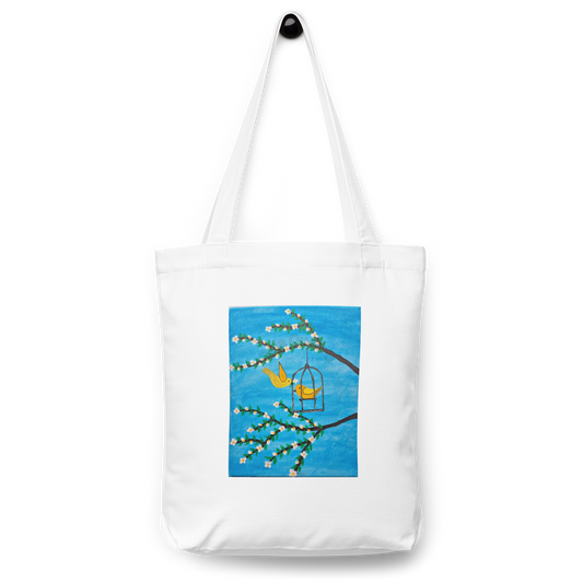 "Love Through the Bars" Tote Bag