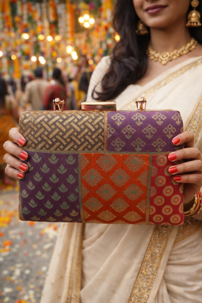Designer Ethnic Clutch Bag for Women – Wedding & Party Wear
