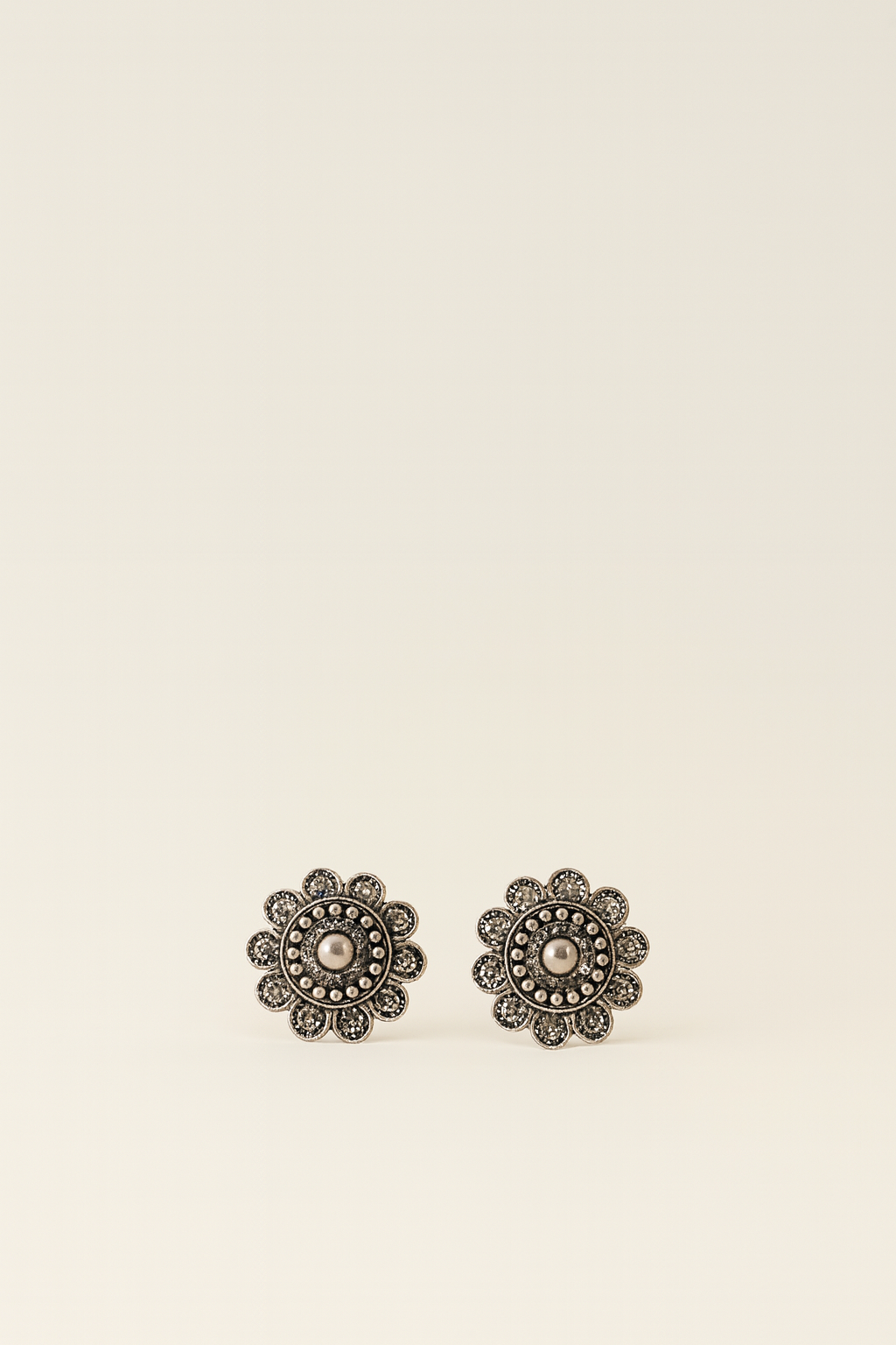 Silver earrings 2110