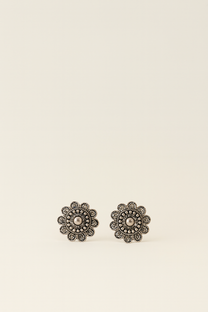Silver earrings 2110